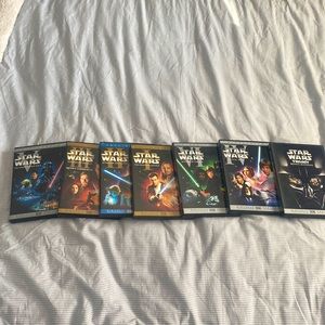 Star Wars Movies 1-6 + bonus material